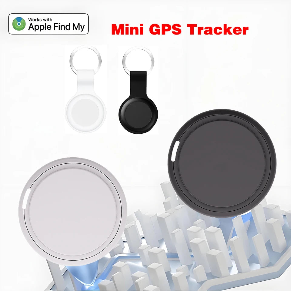Portable Personal GPS Locator on Find My APP Searching Position Identification and Loss Prevention Alarm Locator