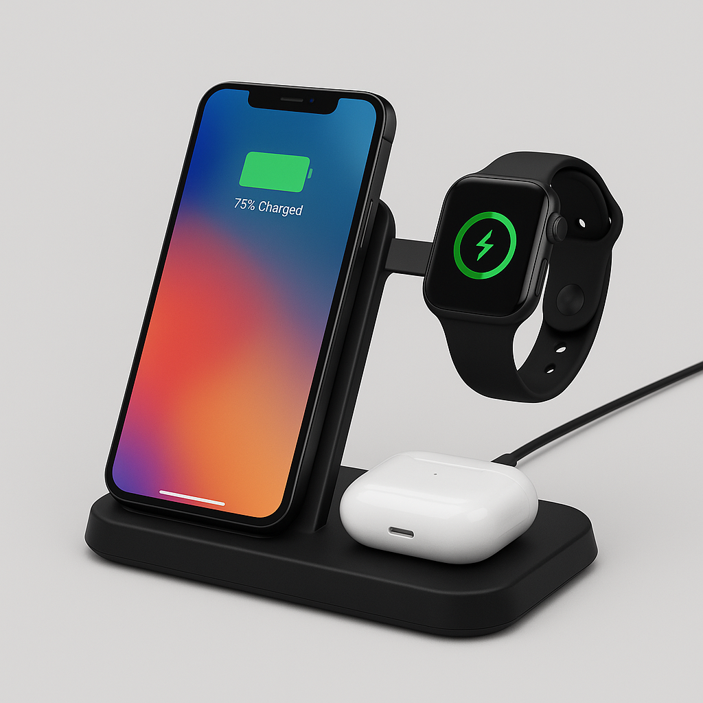 Wireless charging docks